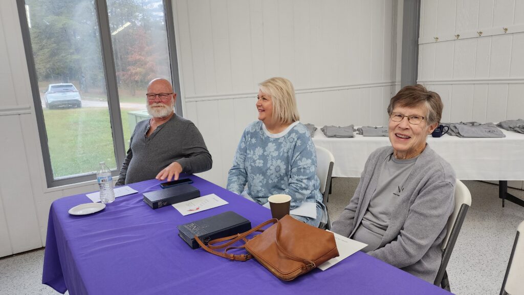 A group of friendly faces at Noel United Methodist Church in Santa Claus, IN