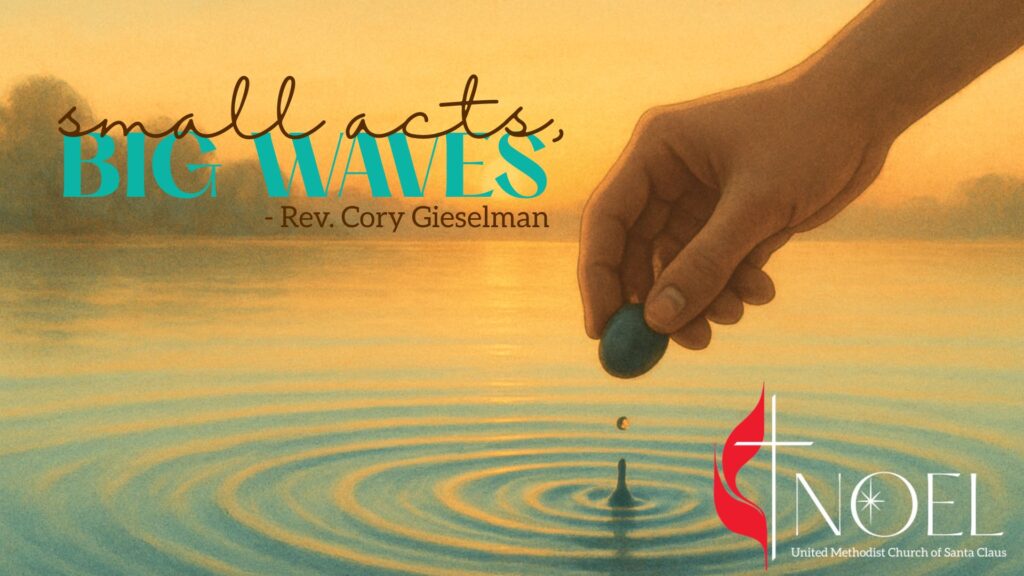 how doing small things can make a big impact